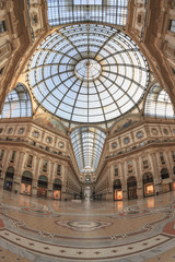 Vittorio Emanuele II gallery - Milan Italy