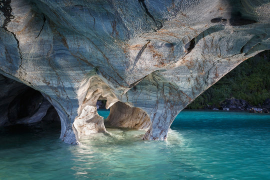 Chapel of Marble (Capillas del Marmol), Gen. Carrera Lake, Patag