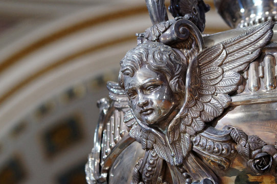 d&eacute;tail du luminaire - Rotonde de Mosta