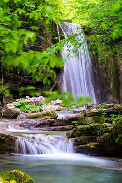 Fototapeta Beautiful  waterfall 