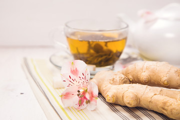 tea with ginger