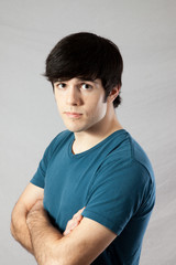 Man looking thoughtful