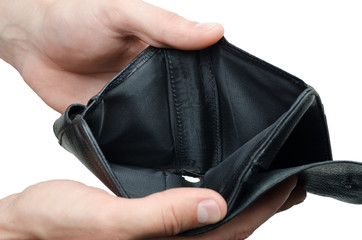 wallet with no money