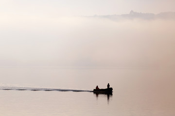 Sunrise on the Chiloe island, Patagonia, Chile