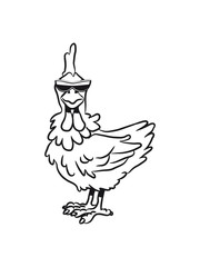 Chicken sunglasses