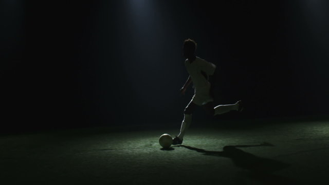 Player shows great ball control