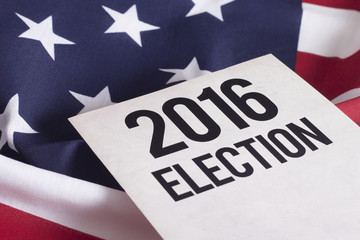 Fototapeta na wymiar Election Day 2016 Voter Registration