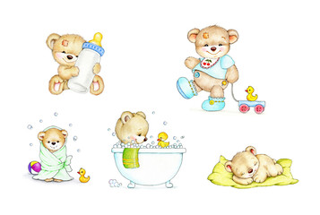 Set of baby Teddy bears - 84072980