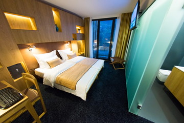 modern hotel room
