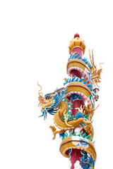 Chinese style dragon statue