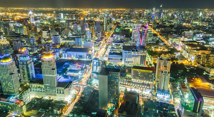 Fototapeta na wymiar Bangkok night shot