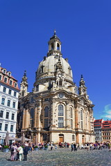 Obraz premium Dresden Frauenkirche
