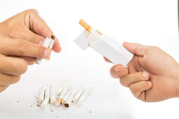 No smoke and stop your badly health