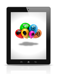 Tablet Pc Cloud Computing Service