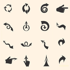 arrows and symbols