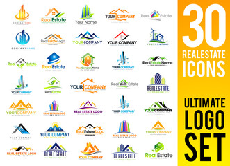 Real Estate Logo Set 