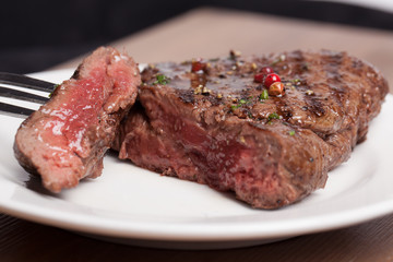 medium meat and spices
