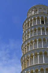 Fototapeta na wymiar Pisa: Torre inclinada