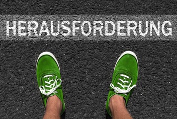 Start der  Herausforderung