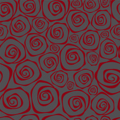 Fototapeta premium seamless floral background. abstract rose. vector illustration