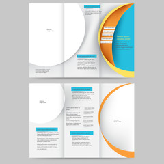 Abstract brochure template
