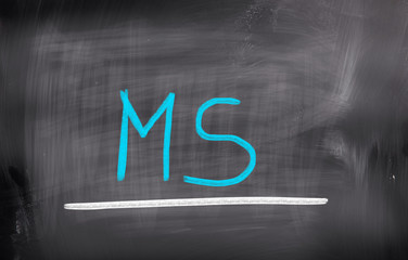 Multiple Sclerosis Concept