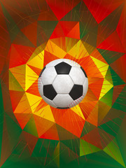 Portugal Soccer Ball Background