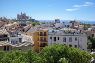 Fototapeta na wymiar View of Palma de Mallorca