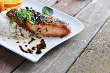 roasted fish