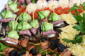  snack with vegetables