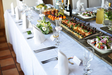 Wedding reception
