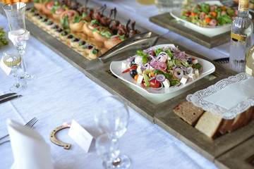 Wedding reception