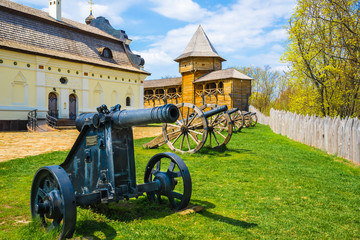 Old Cossack cannons.