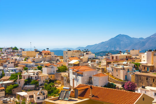 Typical cretan village.