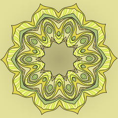 Decorative ornamental pattern background