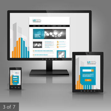 Corporate template design with applications