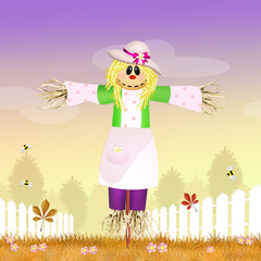 female scarecrow