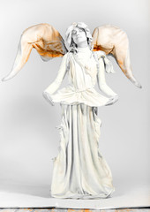 valentines day teenage cupid girl with bow and arrow