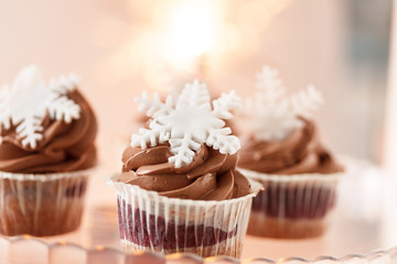 Christmas cupcakes