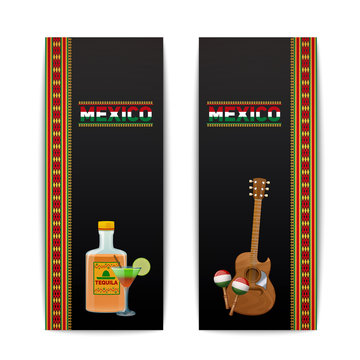 Mexican Banners Vertical