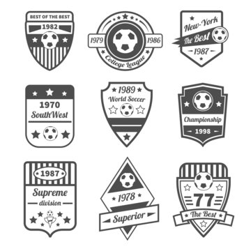 Soccer Label Set