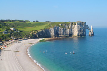 Falaises d'étretat, France