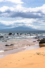 Sand beach in Maui, Hawaii