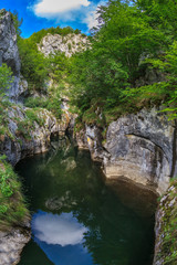 Fototapeta na wymiar Corcoaia Gorge, Romania