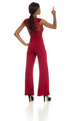 Model isolated back pointing