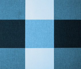 Fototapeta premium White, Grey and Blue Gingham Tablecloth