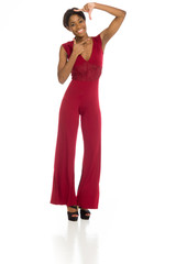 Model isolated framing with fingers