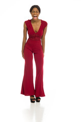 Furious model screaming