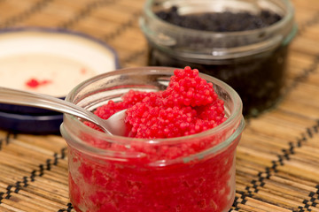 Red lumpfish caviar