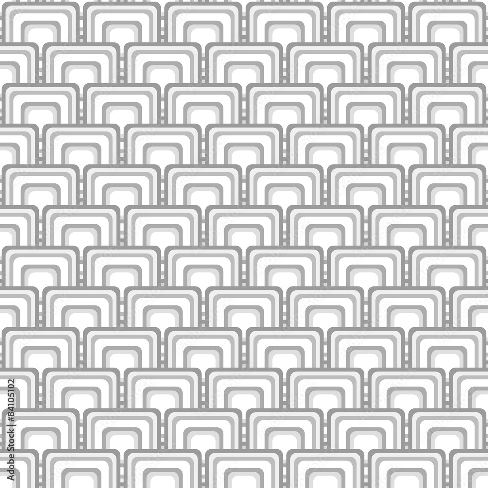 Fototapete repeating, seamless pattern or background with simple geometry.